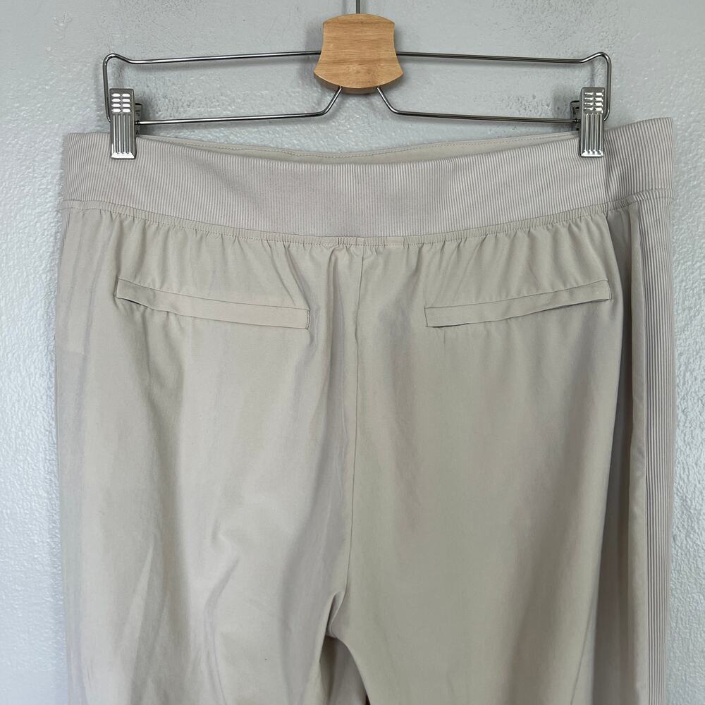 Athleta Brooklyn Mid Rise Ankle Pants Women's Size 14 Abalone Cropped Tapered - Picture 7 of 13